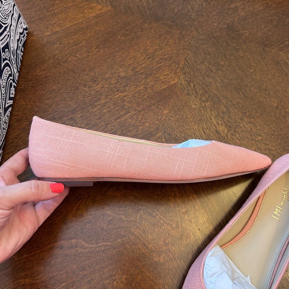 J. McLaughlin Women's Gale Pink flats - Picture 5 of 16